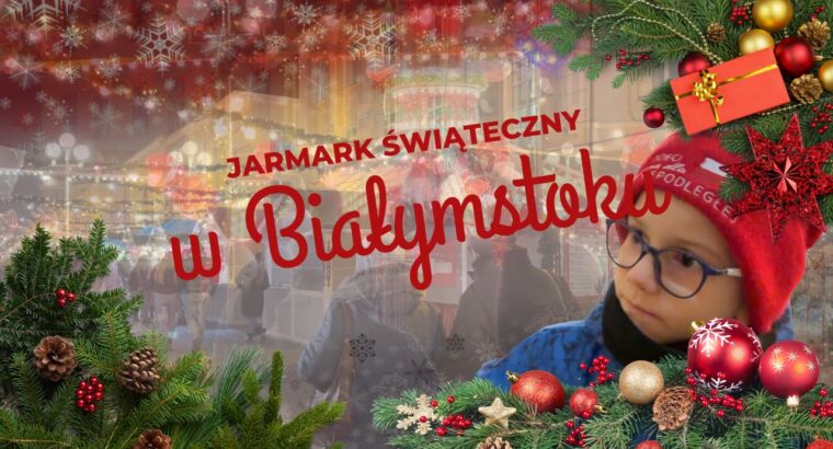 Białostocki Jarmark Świąteczny na Rynku Kościuszki. Mieszkańcy: „Jest świątecznie i bardzo przyjemnie”