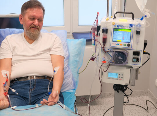 Pierwsze w Podlaskiem zabiegi usunięcia tzw. złego cholesterolu u pacjenta z hipercholesterolemią